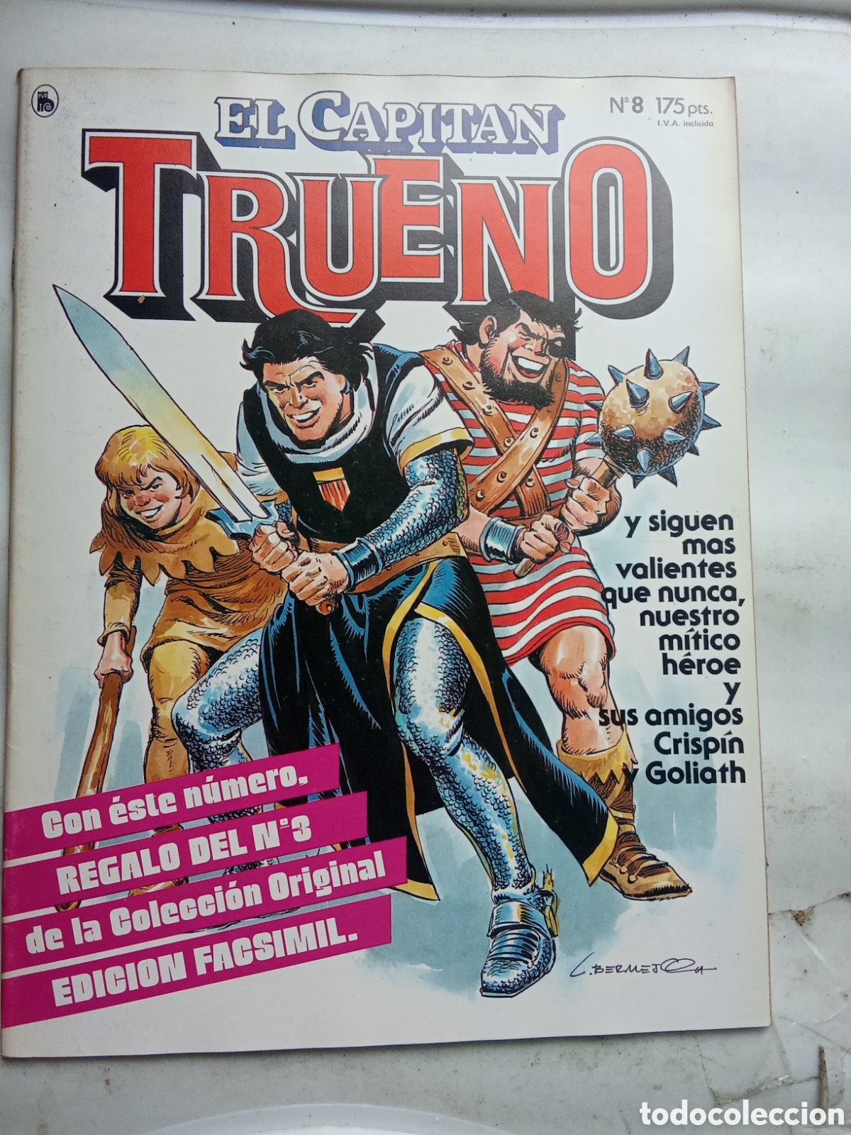 BDs: CAPITAN TRUENO 8 REVISTA