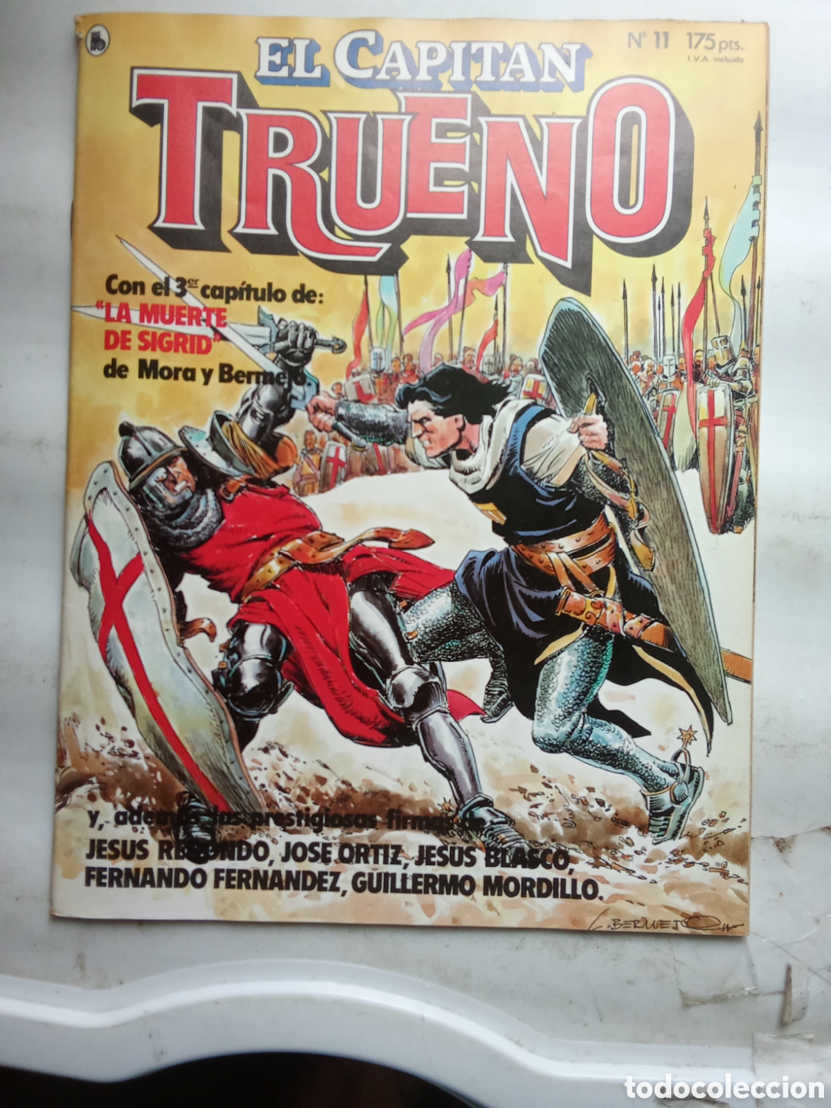 BDs: CAPIT&Aacute;N TRUENO 11 REVISTA