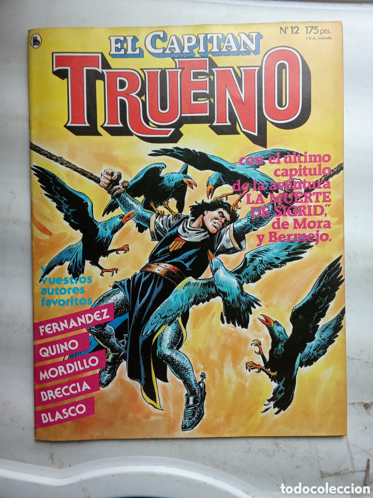BDs: CAPIT&Aacute;N TRUENO 12 REVISTA