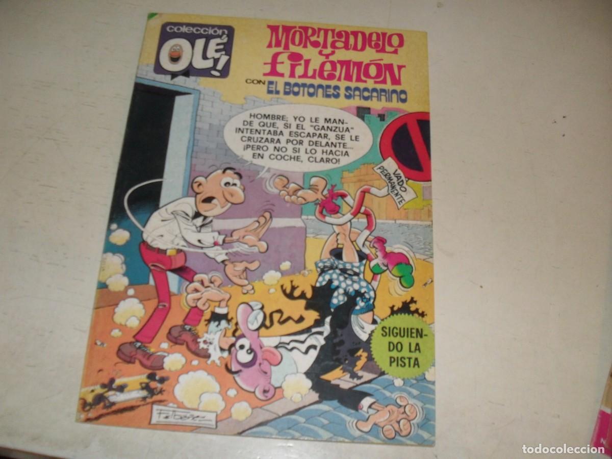 Tebeos: OLE N&ordm; 202,1&ordf; EDICION,MORTADELO,Y BOTONES SACARINO,AVENTURAS APOCRIFAS,DE 316.BRUGUERA,1971