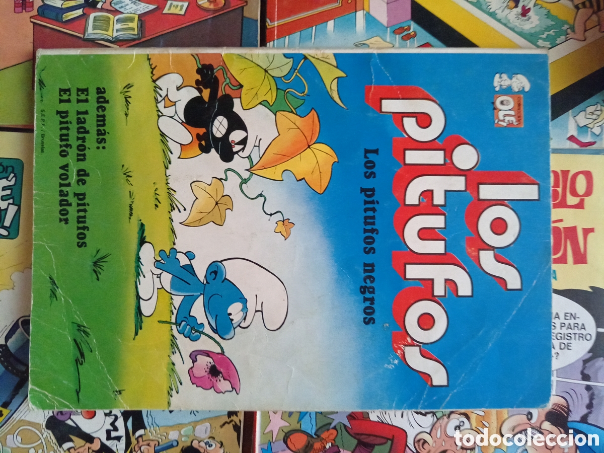 Tebeos: Colecci&oacute;n Ol&eacute; Los Pitufos 2 cj90