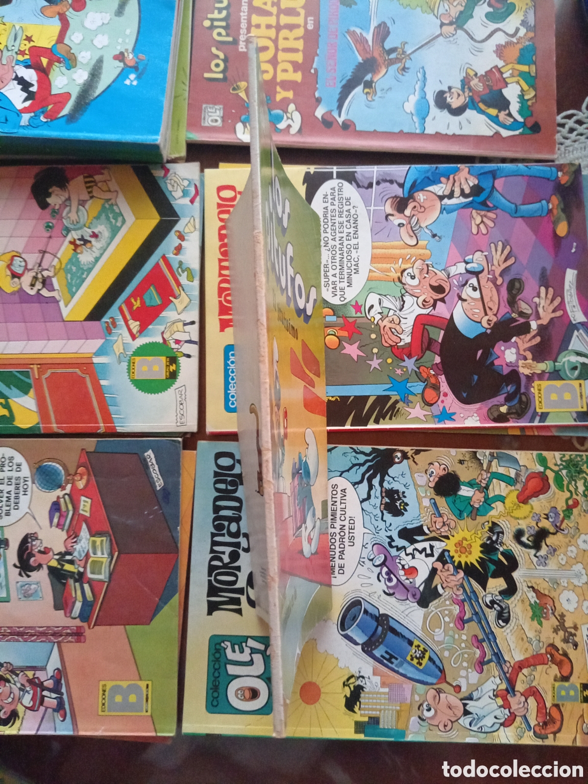 Tebeos: Colecci&oacute;n Ol&eacute; Los Pitufos 3 cj90 - Foto 3