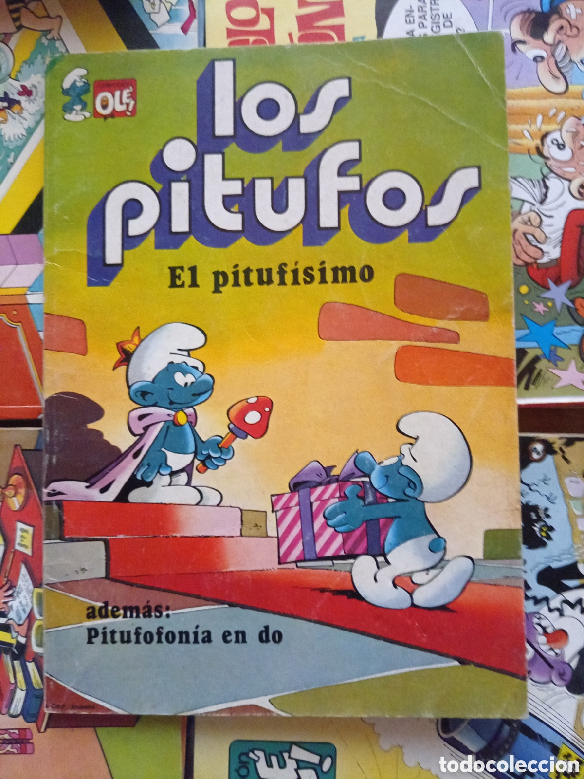 Tebeos: Colecci&oacute;n Ol&eacute; Los Pitufos 3 cj90 - Foto 1