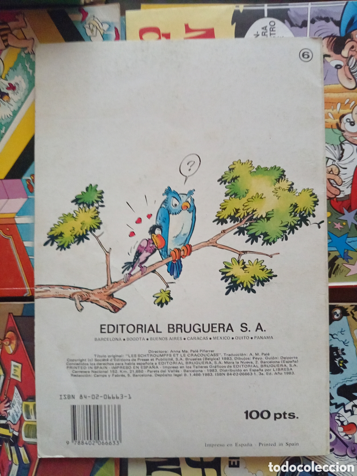 Tebeos: Colecci&oacute;n Ol&eacute; Los Pitufos 6 cj90 - Foto 2
