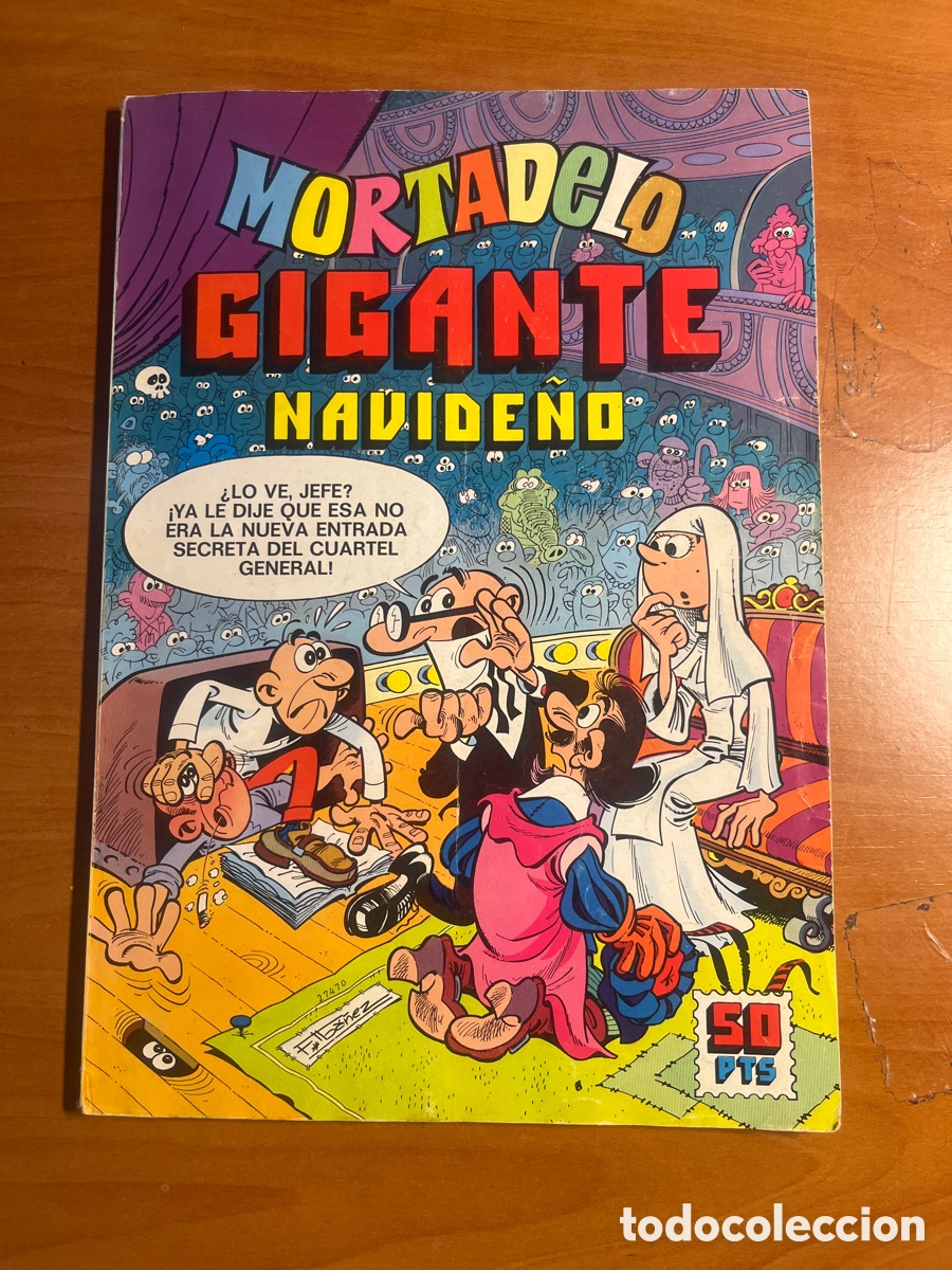 Livros de Banda Desenhada: MORTADELO GIGANTE NAVIDE&Ntilde;O, (EDITORIAL BRUGUERA)