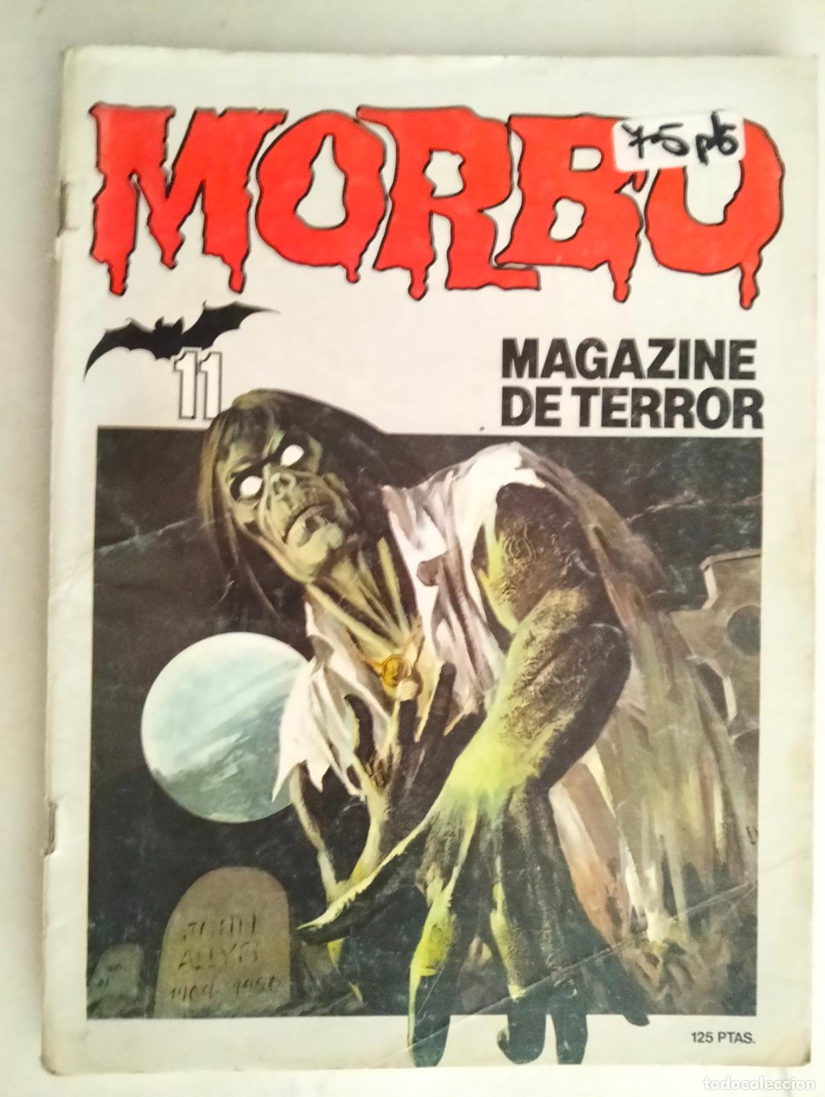 Tebeos: MORBO N&ordm; 11, MAGAZINE DE TERROR, EDITORIAL BRUGUERA, A&Ntilde;O 1983