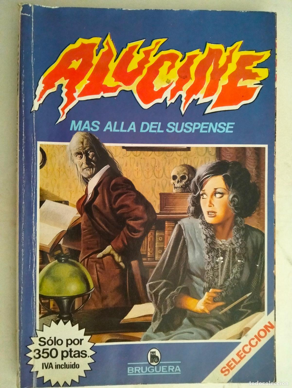 Tebeos: ALUCINE, SELECCION 2, MAS ALLA DEL SUSPENSE, EDITORIAL BRUGUERA