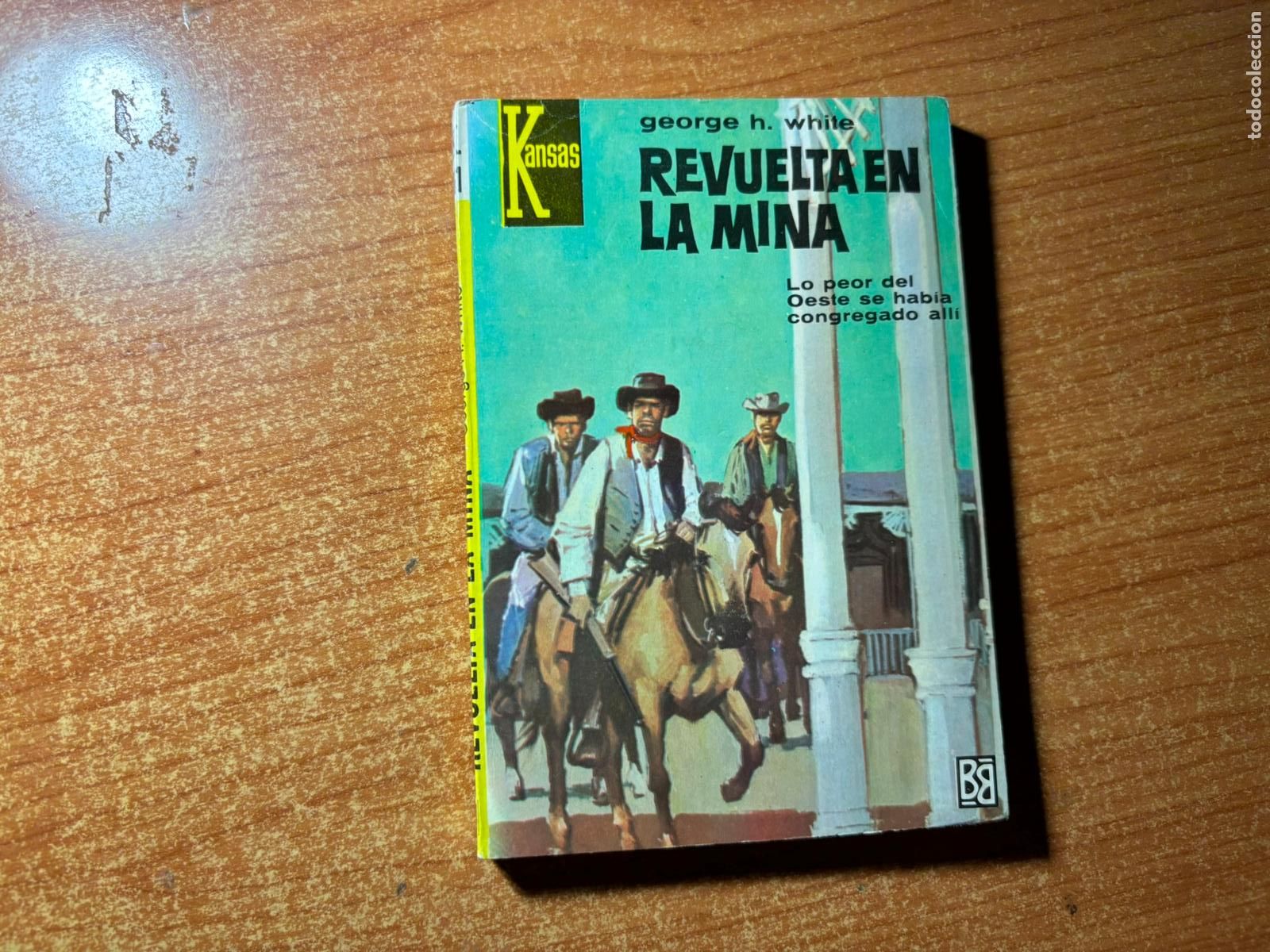Tebeos: KANSAS N&ordm; 361 EDITORIAL BRUGUERA GEORGE H WHITE
