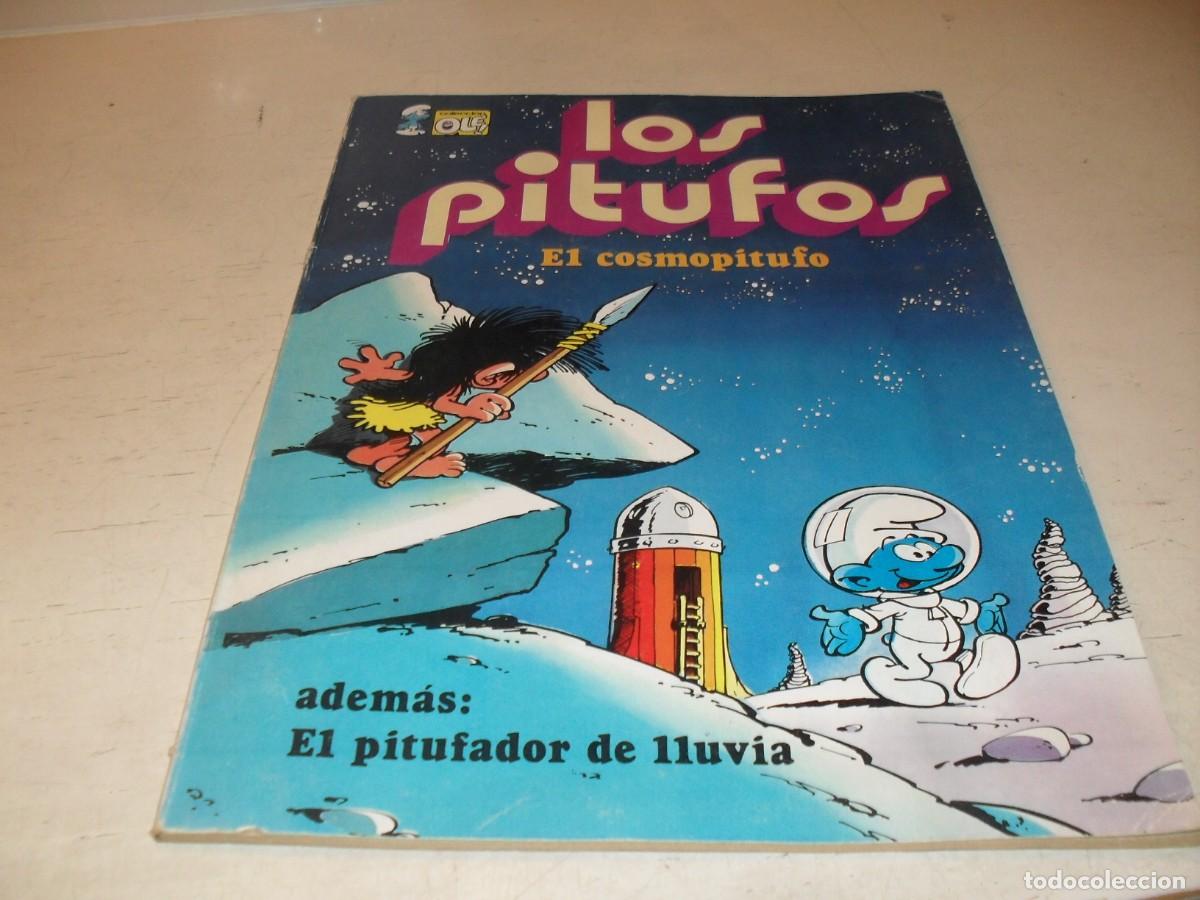 Tebeos: OLE LOS PITUFOS N&ordm; 7,1&ordf; EDICION,DE 20,EL COSMOPITUFO.BRUGUERA,1980