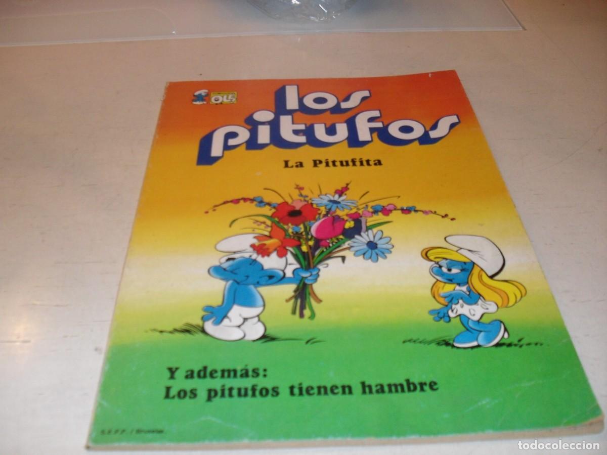 Tebeos: OLE LOS PITUFOS N&ordm; 4,1&ordf; EDICION,DE 20,LA PITUFITA.BRUGUERA,1980