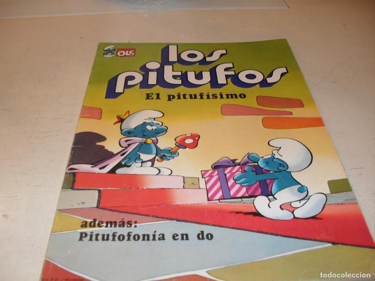 Tebeos: OLE LOS PITUFOS N&ordm; 3,1&ordf; EDICION,DE 20,EL PITUFISIMO.BRUGUERA,1980
