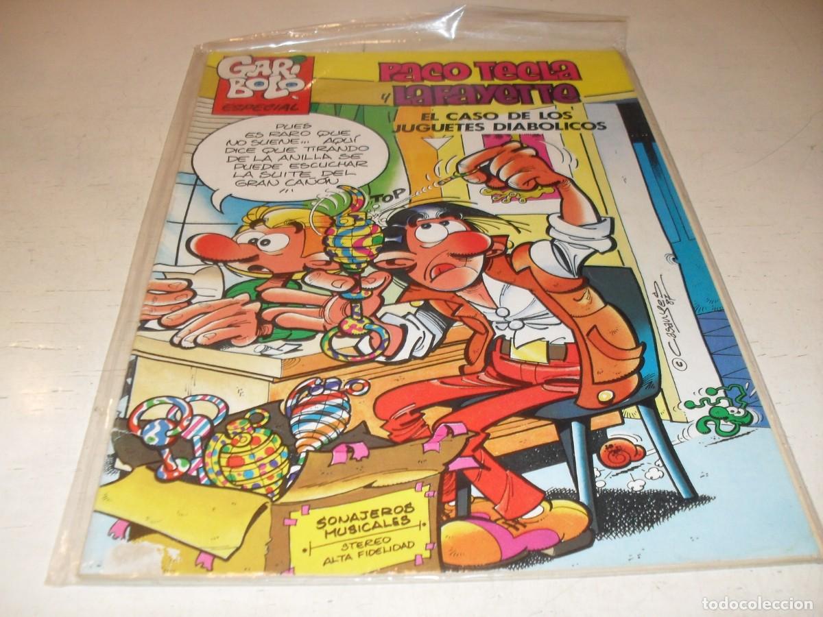 Tebeos: GARIBOLO ESPECIAL N&ordm; 1,DE 2,PACO TECLA Y LAFAYETTE,NO REEDITADO,DE CASANYES,CIA GENERAL,1987