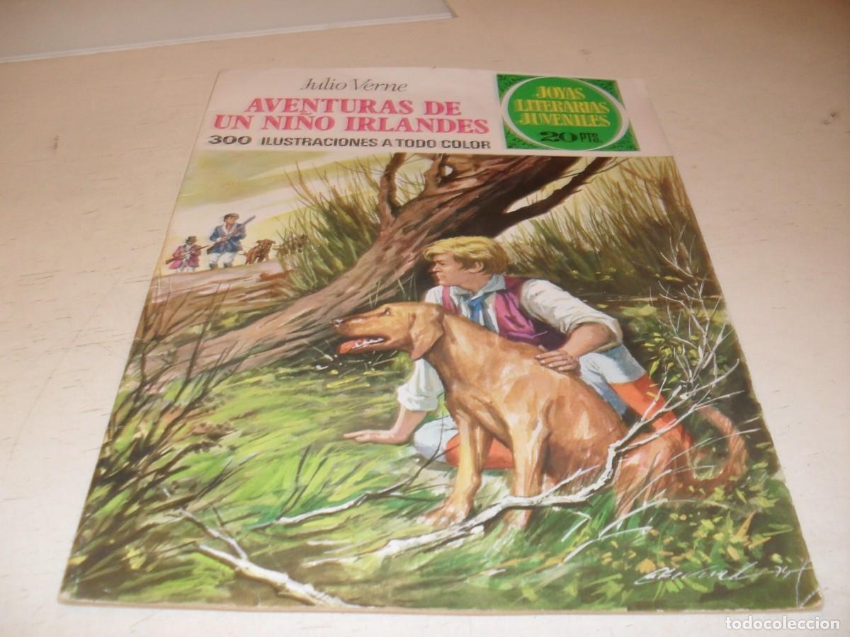 Tebeos: JOYAS LITERARIAS N&ordm; 126,1&ordf; EDICION,DE 270,AVENTURAS DE UN NI&Ntilde;O IRLANDES,MBE.BRUGUERA,1971