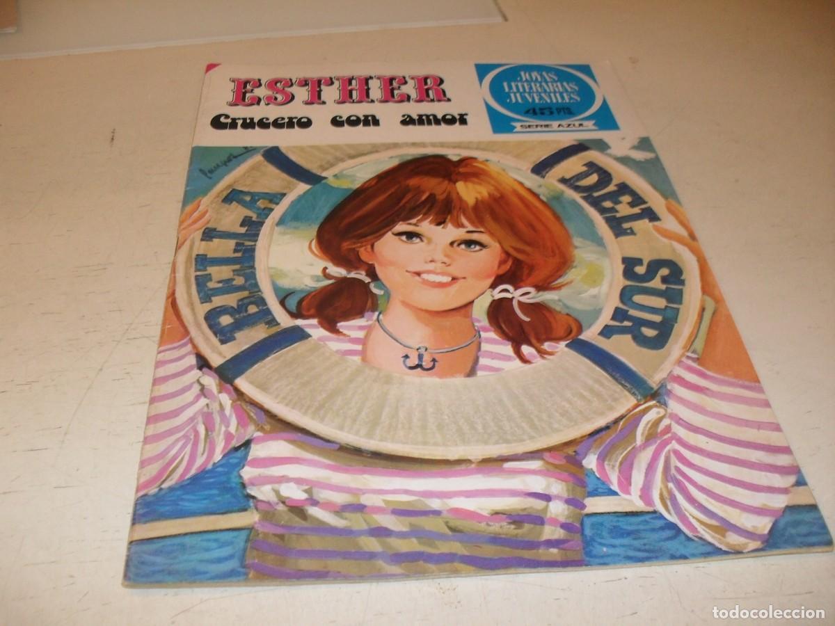 Tebeos: JOYAS LITERARIAS FEMENINAS N&ordm; 55,DE 108,ESTHER:CRUCERO CON AMOR,MBE.BRUGUERA,1977