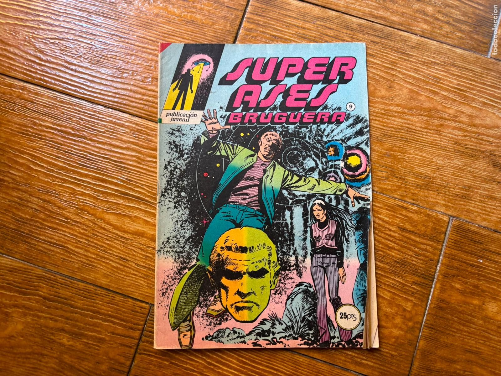 Tebeos: SUPER ASES BRUGUERA N&ordm; 9 EDITORIAL BRUGUERA