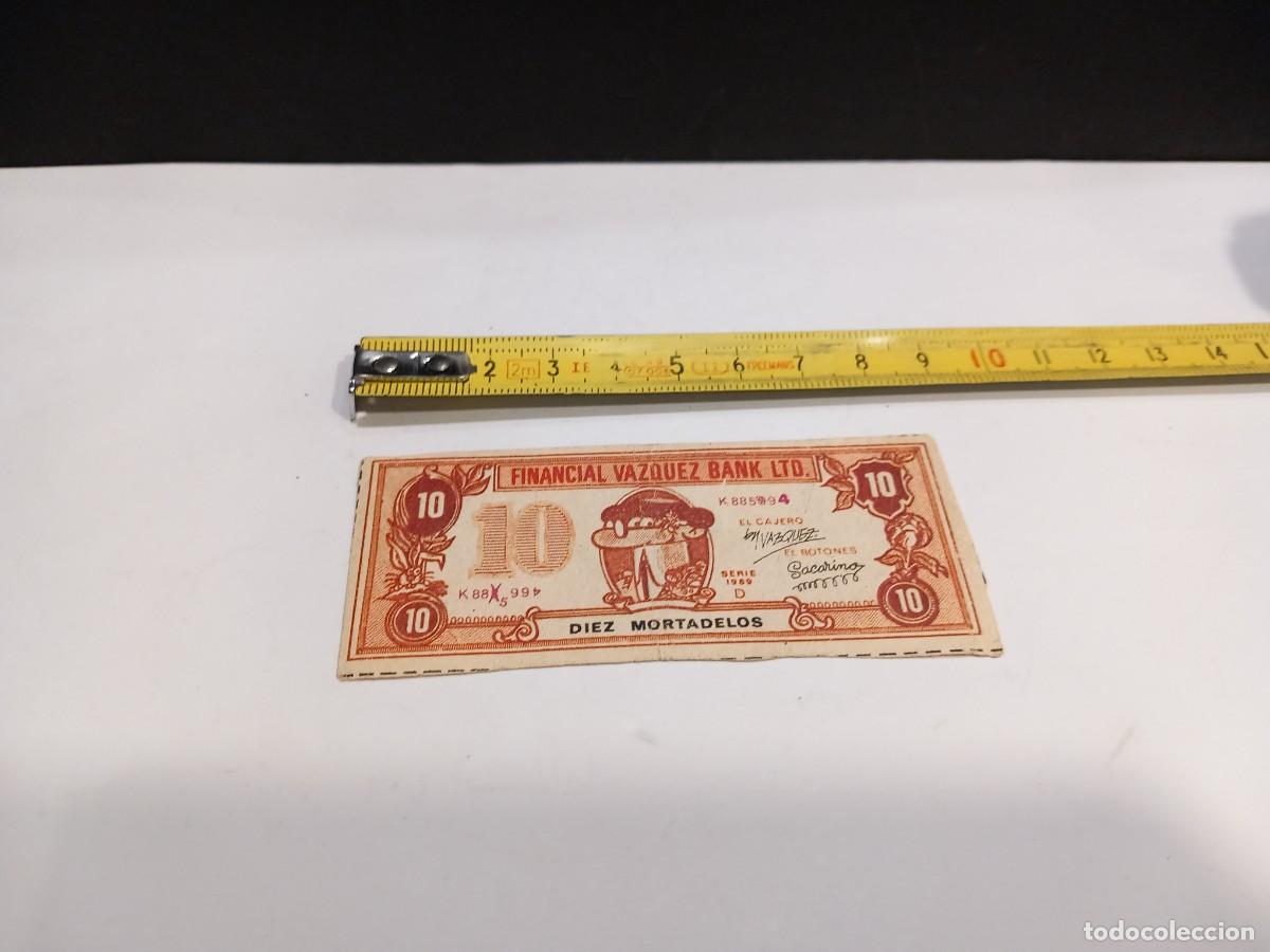 Comics: MORTADELO Y FILEM&Oacute;N 10 MORTADELOS BILLETE A&Ntilde;OS 70 PUBLICADO EN EL TEBEO / COMPRA MIN&Iacute;MA 5 &euro;