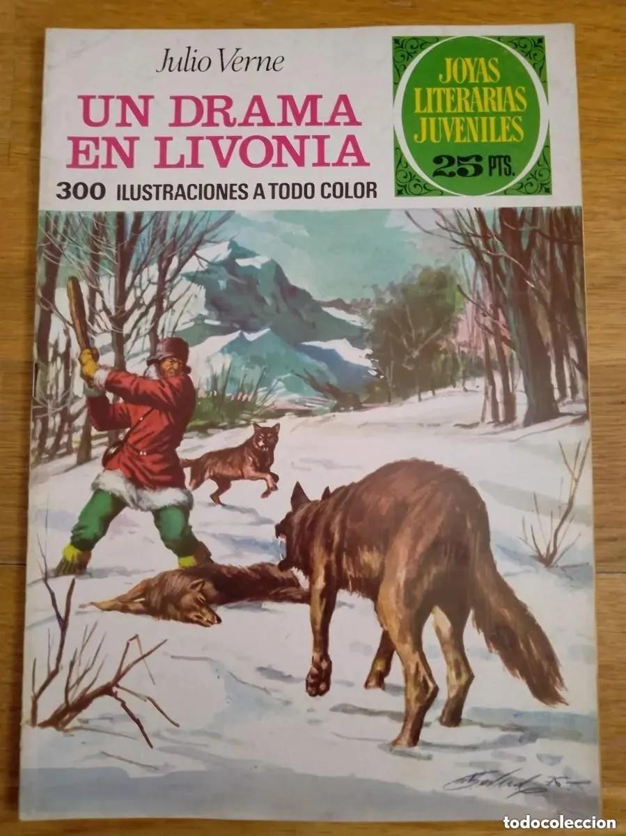 Tebeos: UN DRAMA EN LIVONIA. JOYAS LITERARIAS JUVENILES. NUM 161. PRIMERA EDICION