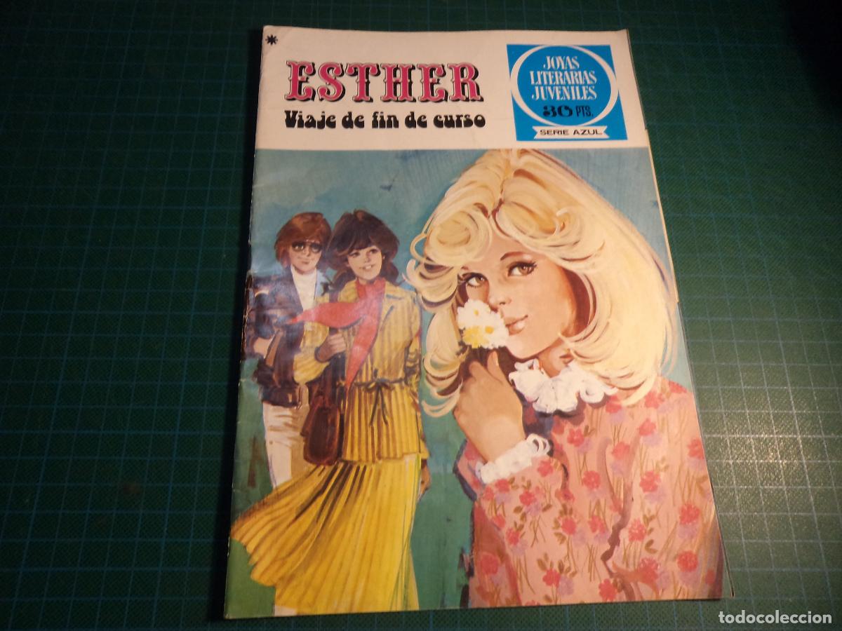 Tebeos: Joyas Literarias Serie Azul. N&ordm; 20. Esther. Bruguera 1&ordf; edicion