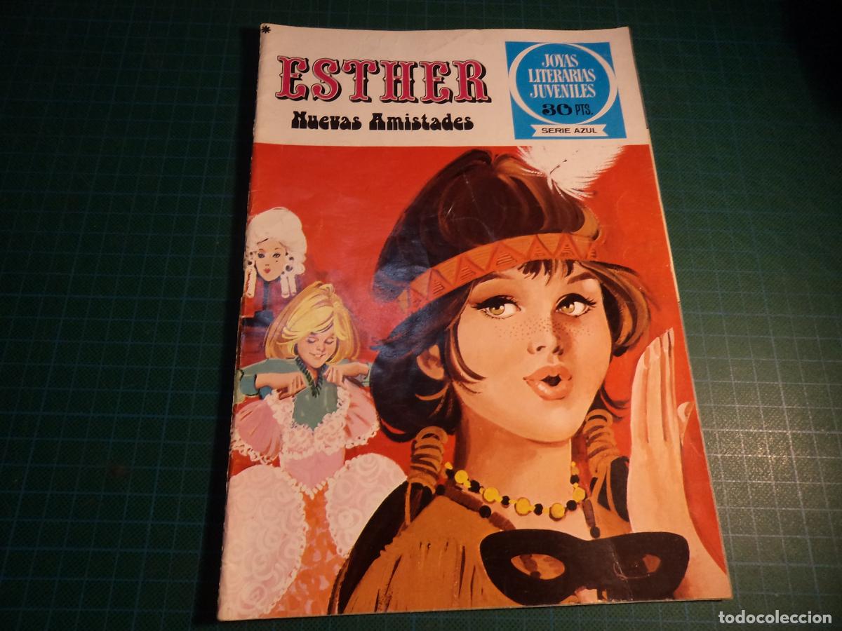 Tebeos: Joyas Literarias Serie Azul. N&ordm; 12. Esther. Bruguera 1&ordf; edicion