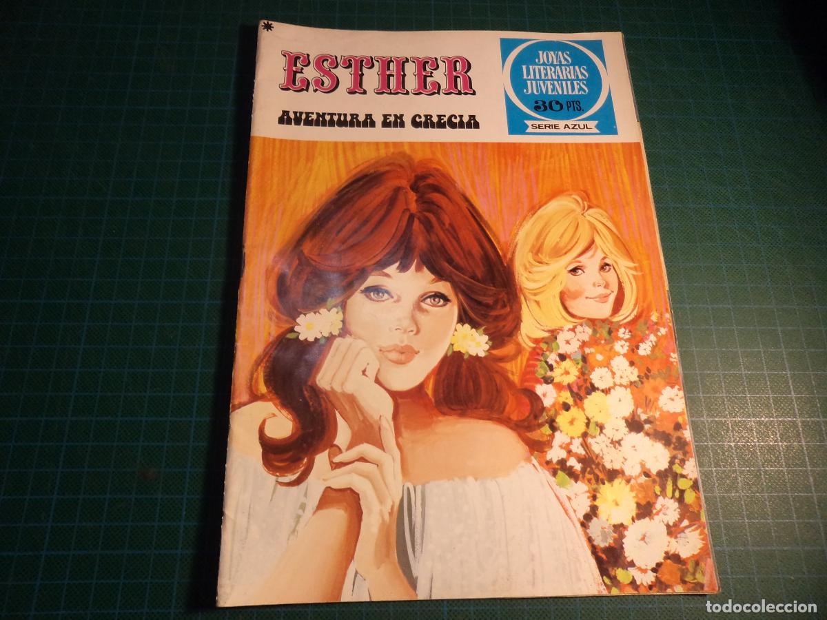 Tebeos: Joyas Literarias Serie Azul. N&ordm; 22. Esther. Bruguera 1&ordf; edicion