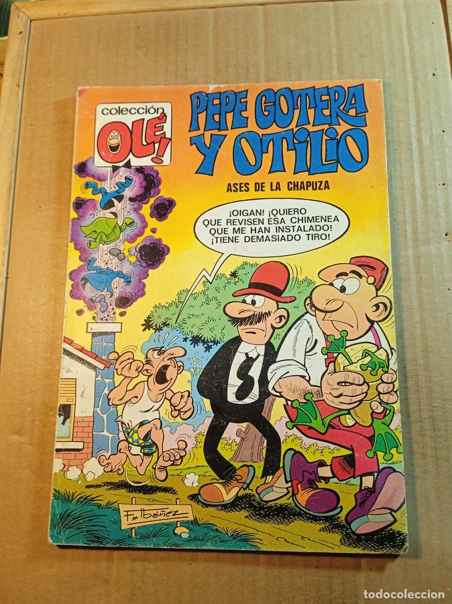 Tebeos: TEBEO DE OLE PEPE GOTARA Y OTILIO EN ASES DE LA CHAPUZA DEL A&Ntilde;O 1980 N&ordm; 85
