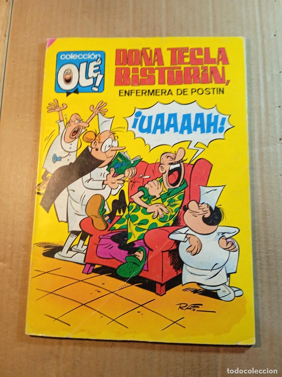 Tebeos: TEBEO DE OLE DO&Ntilde;A TECLA BISTURIN EN ENFERMERA DE POSTIN DEL A&Ntilde;O 1985 N&ordm; 17
