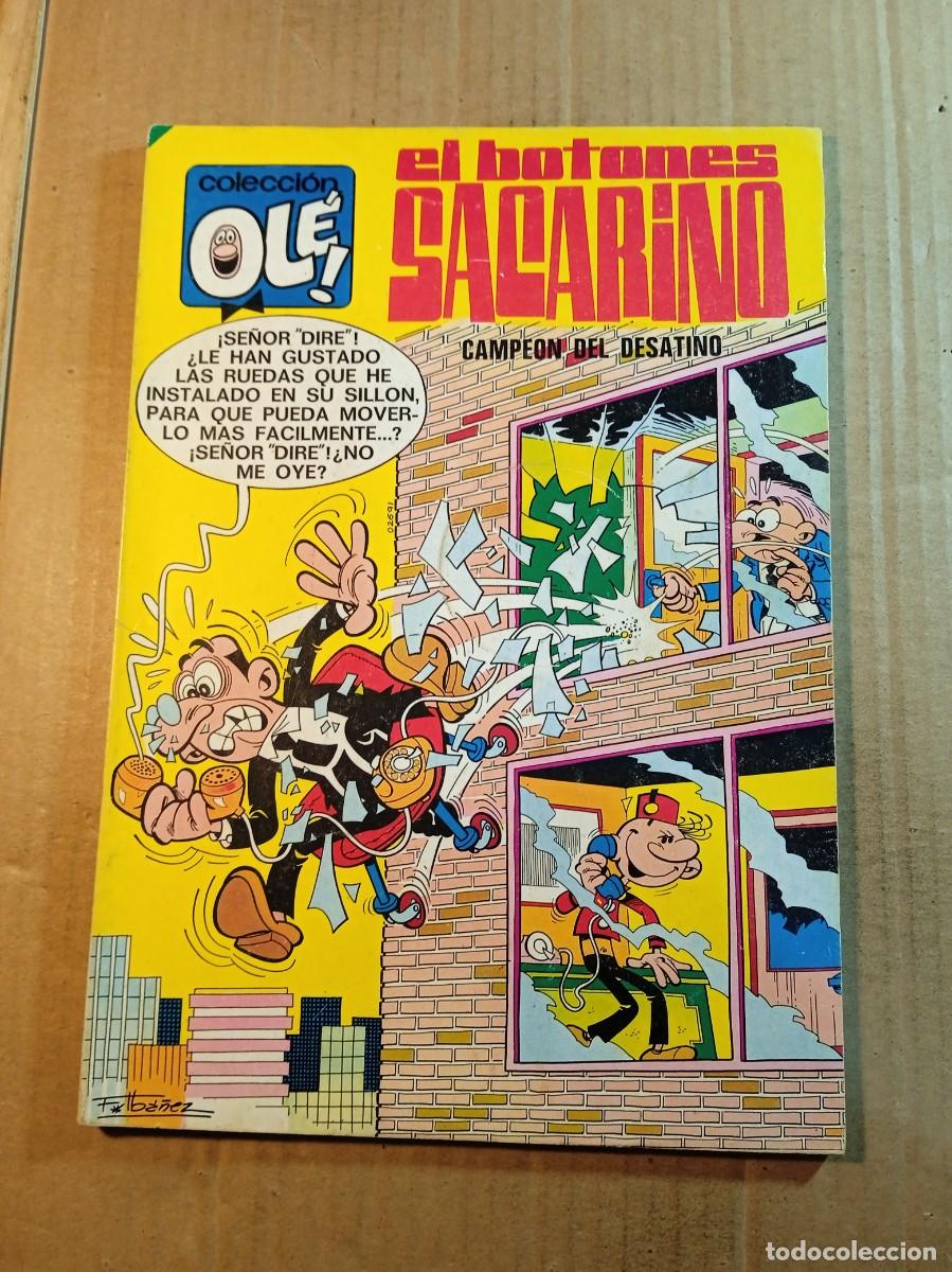Tebeos: TEBEO DE OLE EL BOTONES SACARINO EN CAMPEON DEL DESATINO DEL A&Ntilde;O 1980 N&ordm; 15