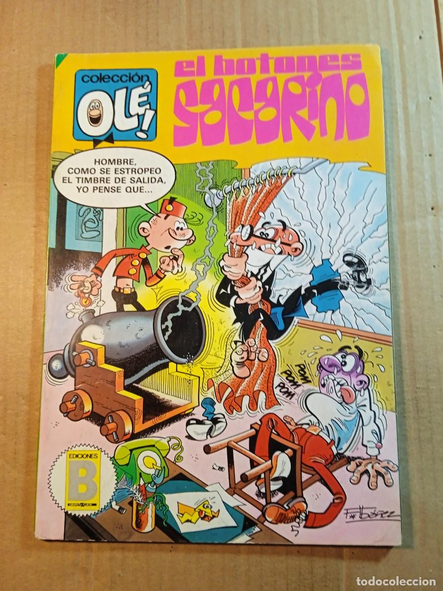 Tebeos: TEBEO DE OLE EL BOTONES SACARINO DEL A&Ntilde;O 1987 N&ordm; 268 - I. 7