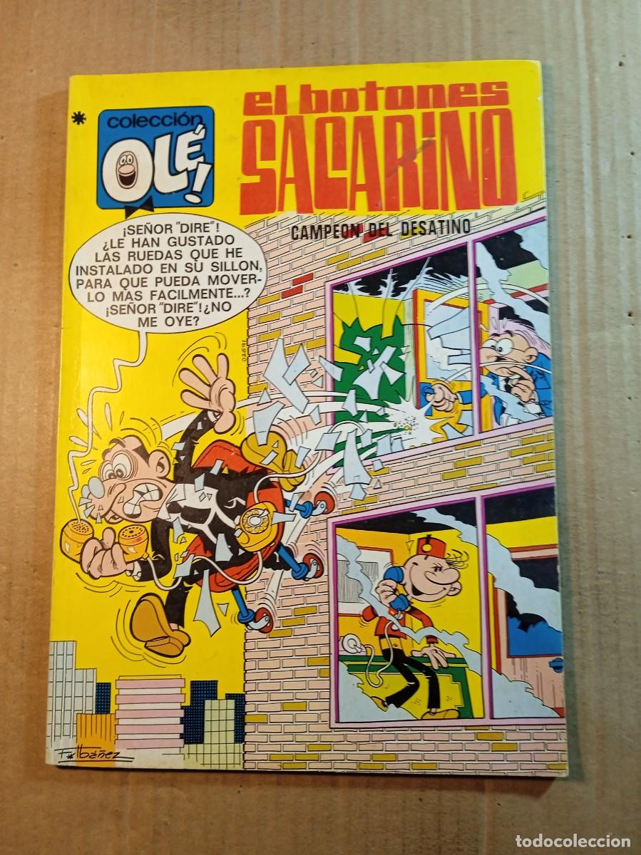 Tebeos: TEBEO DE OLE EL BOTONES SACARINO EN CAMPEON DEL DESATINO DEL A&Ntilde;O 1978 N&ordm; 15