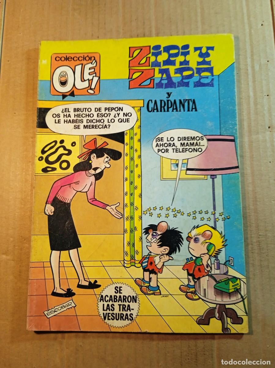 Tebeos: TEBEO DE OLE ZIPI Y ZAPE Y CARPANTA EN SE ACABARON LAS TRAVESURAS DEL A&Ntilde;O 1980 N&ordm; 189