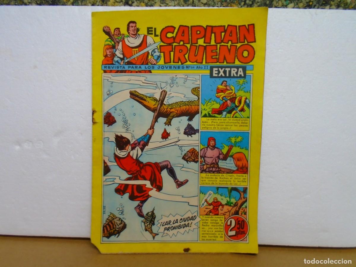 Comics: EL CAPITAN TRUENO/EDIT.BRUGUERA,EXTRA N&ordm; 84 DE 1961.