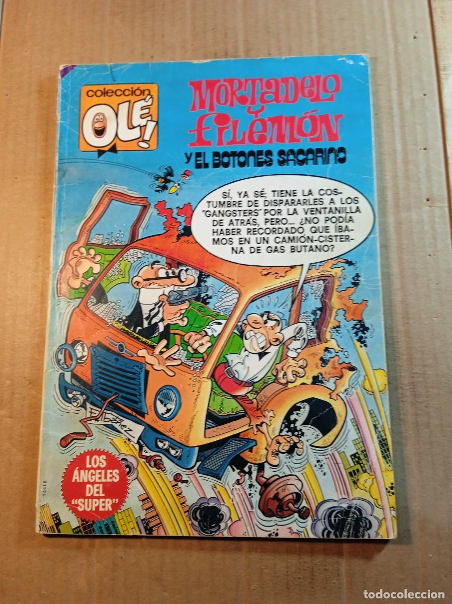 Tebeos: TEBEO DE OLE MORTADELO Y FILEMON Y EL BOTONES SACARINO EN LOS ANGELES DEL SUPER DEL A&Ntilde;O 1980 N&ordm; 193