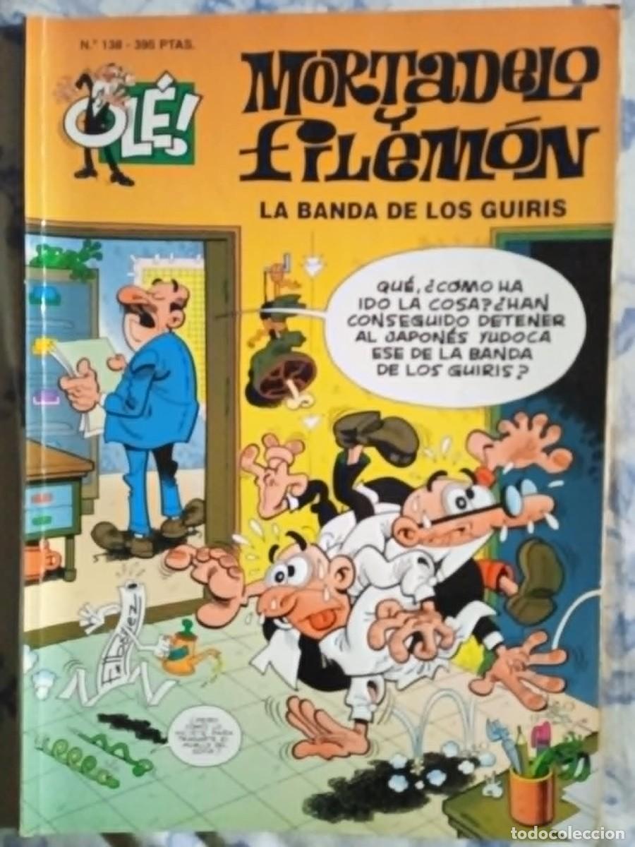 Tebeos: mortadelo y filemon - la banda de los guiris - ole - 138