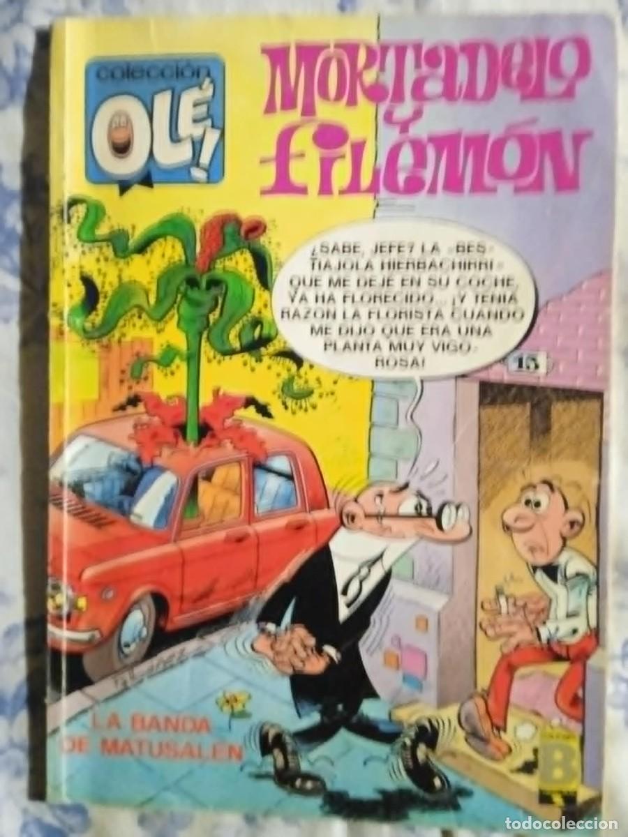 Tebeos: mortadelo y filemon - la banda de matusalen - ole - 321 - 1988