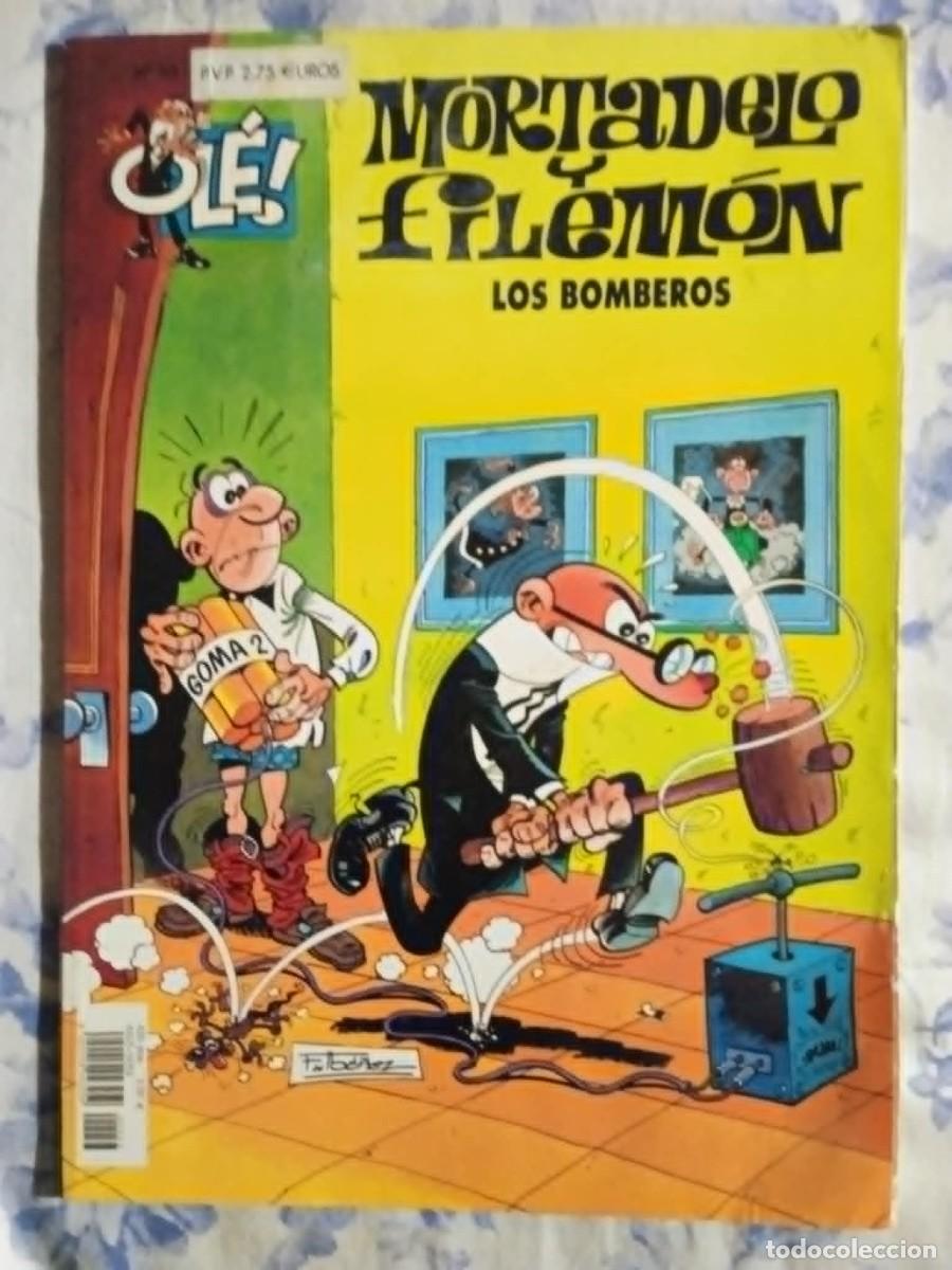 Tebeos: mortadelo y filemon - los bomberos - ole