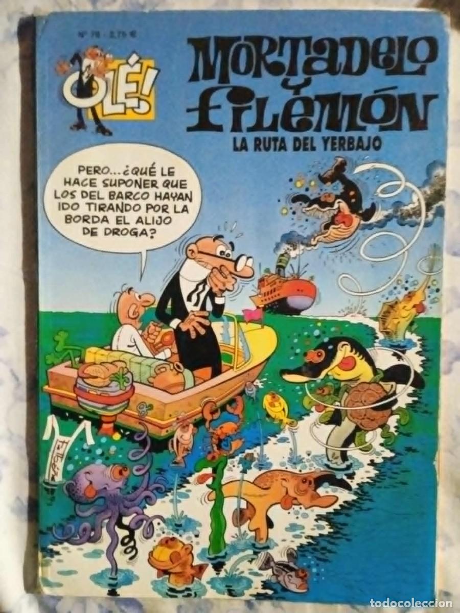 Tebeos: mortadelo y filemon - la ruta del yerbajo - ole