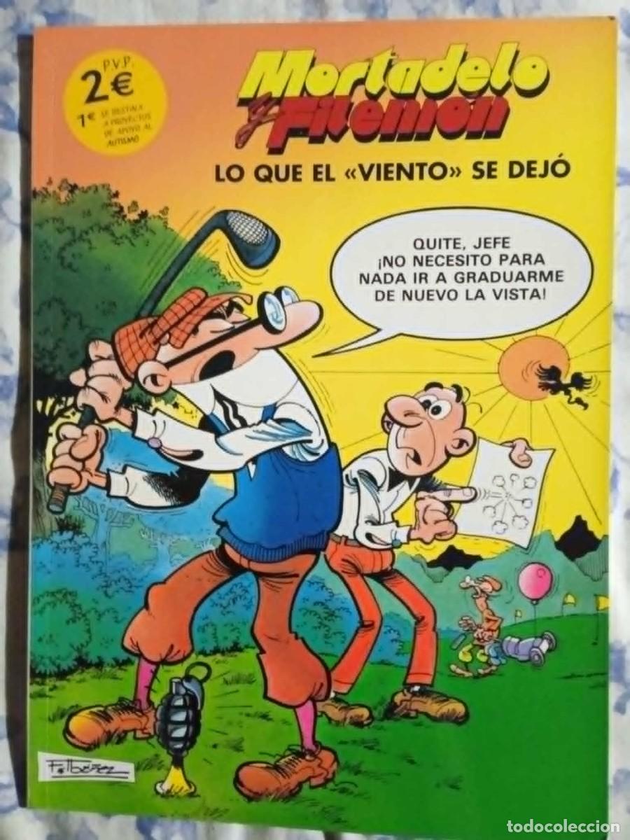 Tebeos: mortadelo y filemon - lo que el viento se dejo