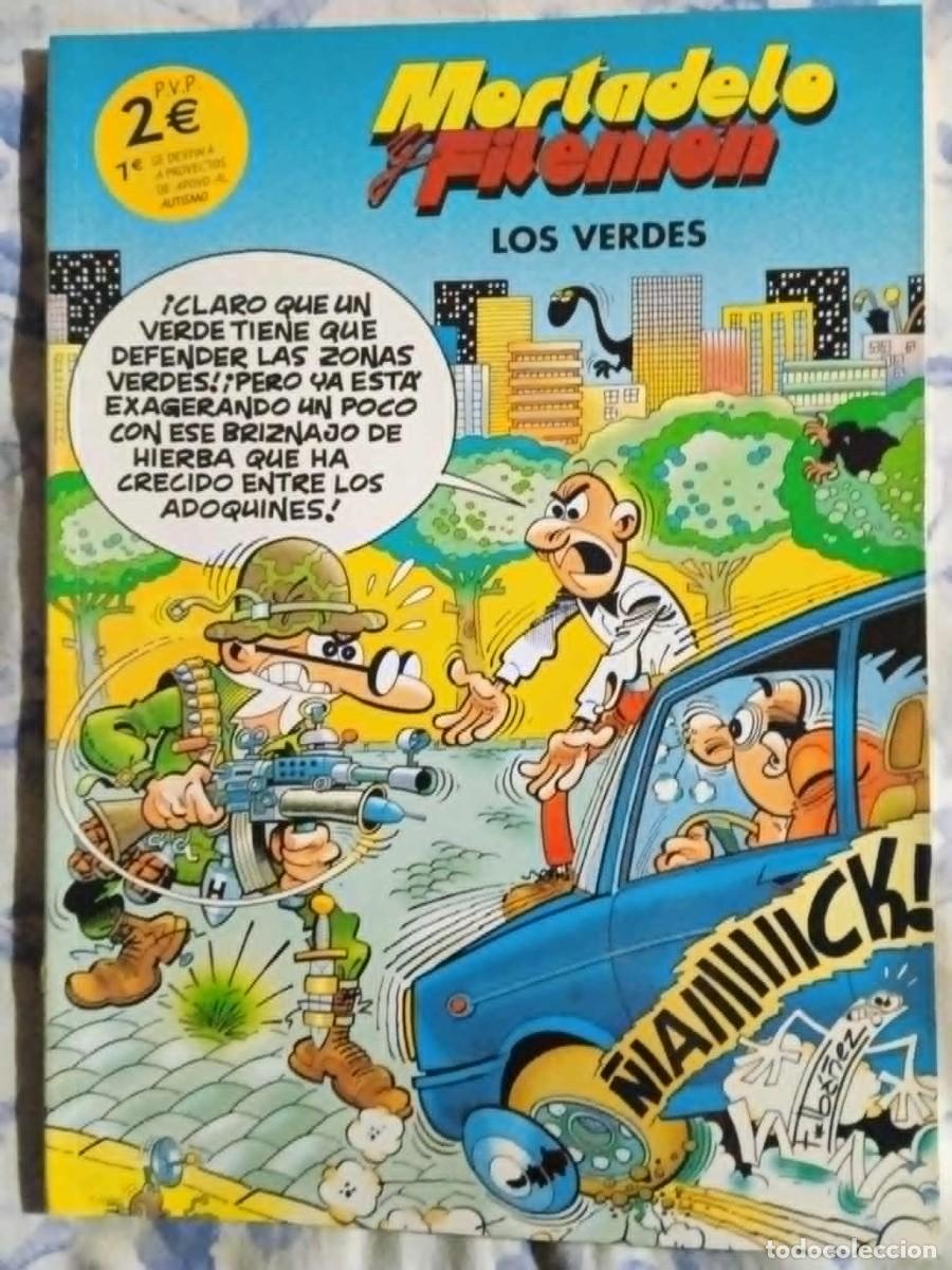 Tebeos: mortadelo y filemon - los verdes - Foto 1