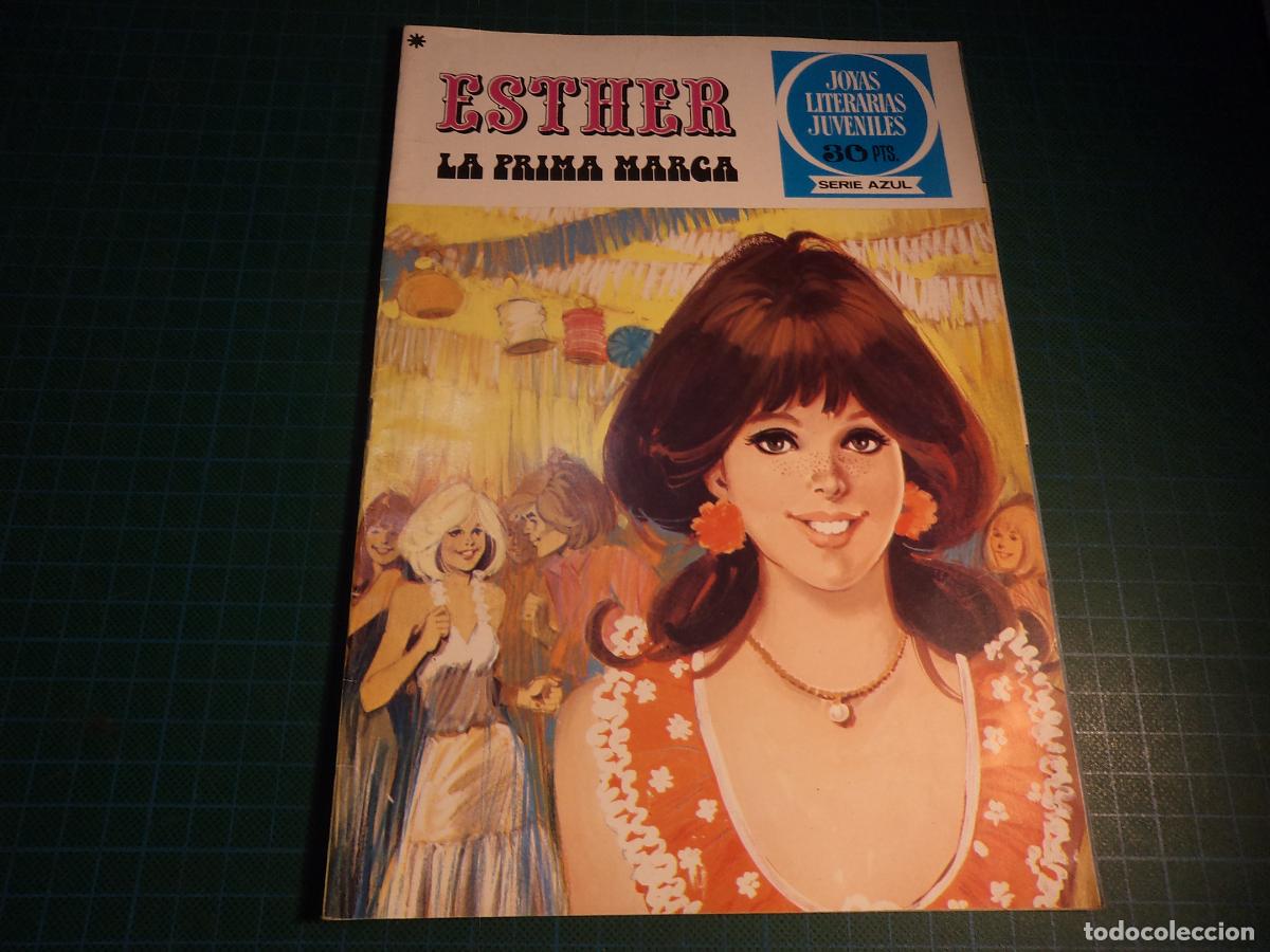 Tebeos: Joyas Literarias Serie Azul. N&ordm; 23. Esther. Bruguera 1&ordf; edicion