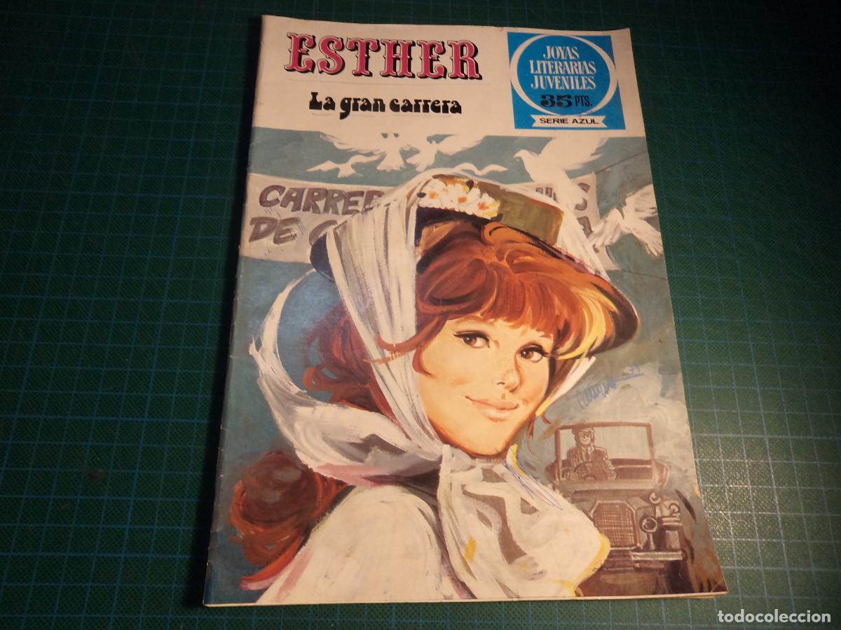 Tebeos: Joyas Literarias Serie Azul. N&ordm; 45. Esther. Bruguera 1&ordf; edicion