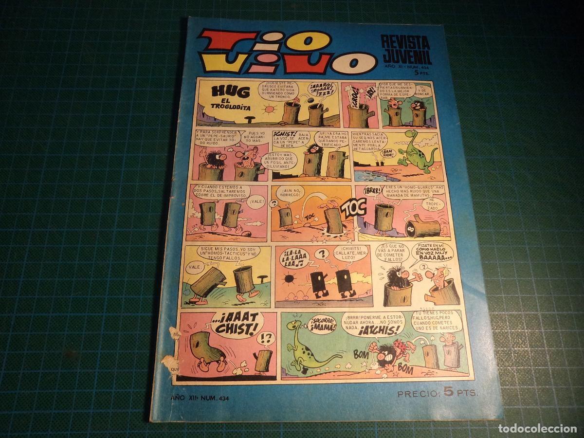Tebeos: Tio Vivo. N&ordm; 434. Bruguera