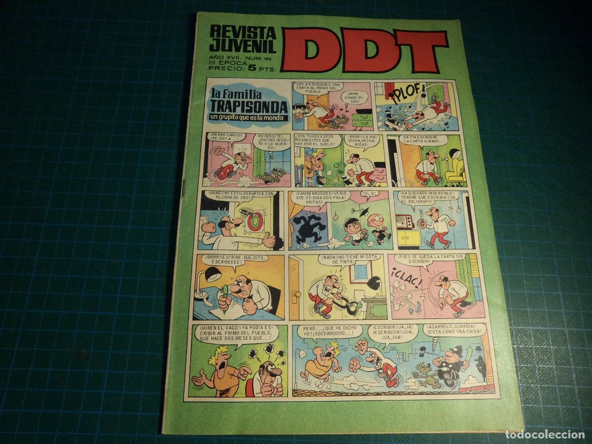 Tebeos: DDT. N&ordm; 102. Bruguera