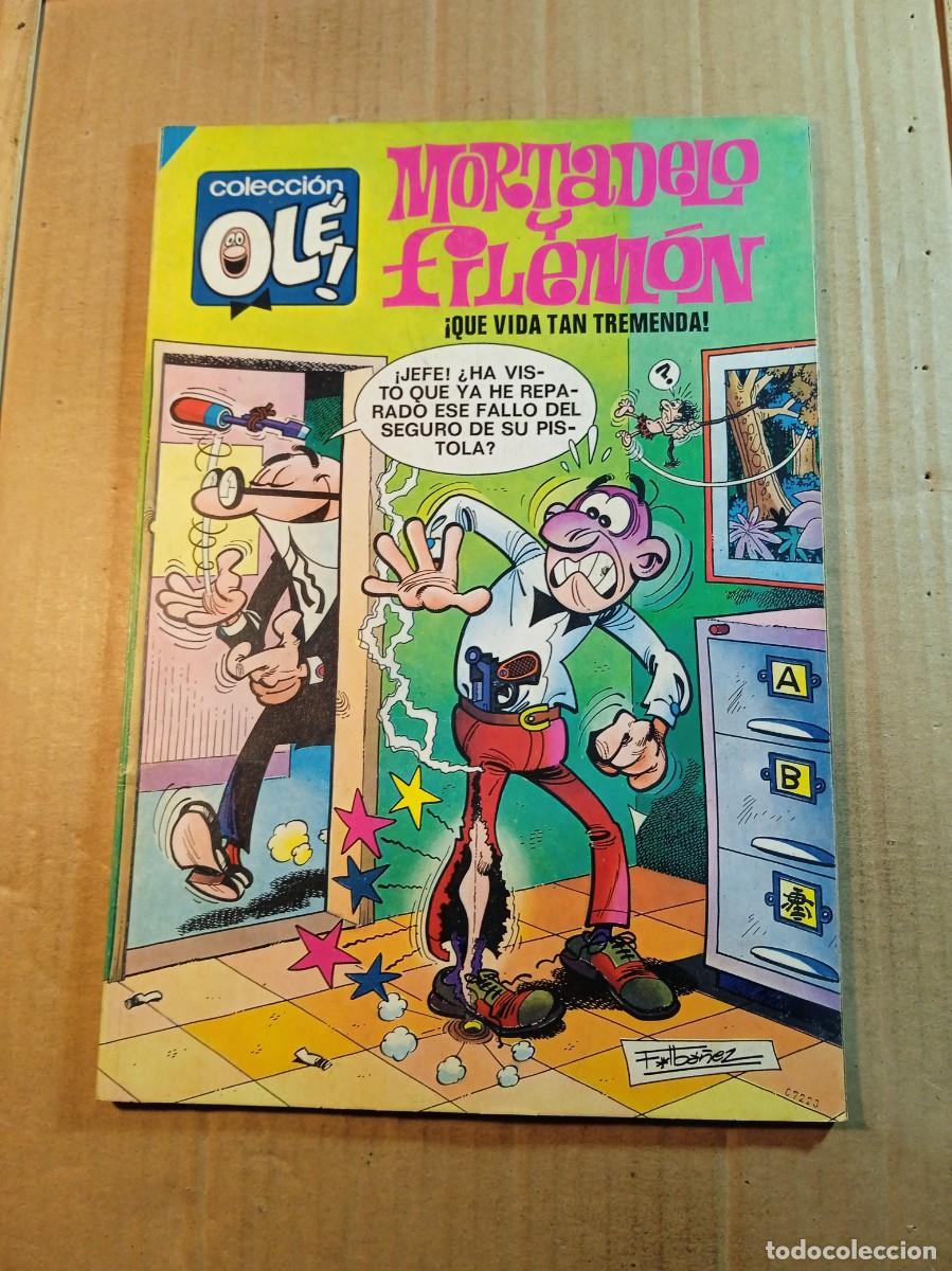 Tebeos: TEBEO DE OLE MORTADELO Y FILEMON EN QUE VIDA TAN TREMENDA DEL A&Ntilde;O 1984 N&ordm; 126