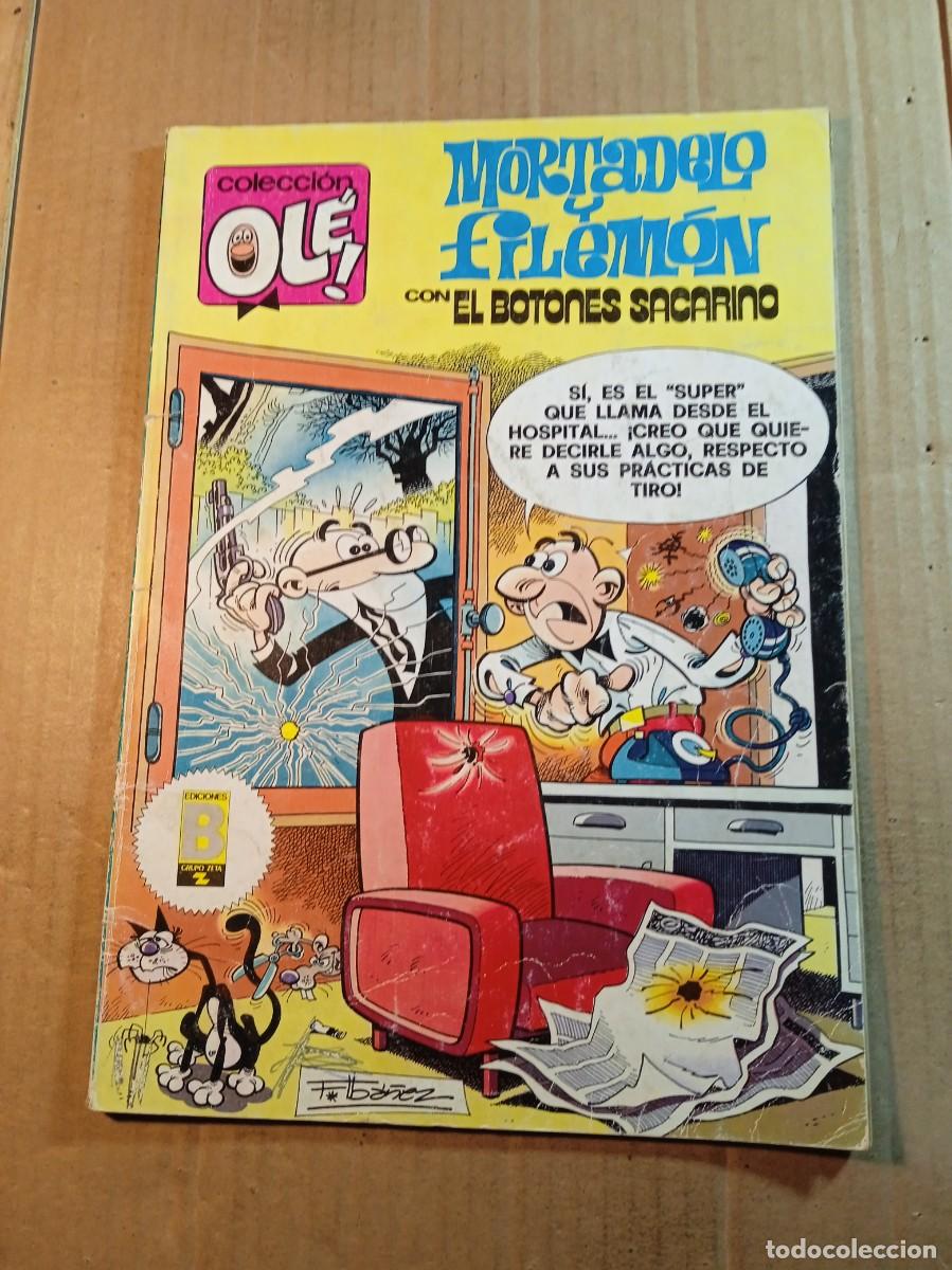 Tebeos: TEBEO DE OLE MORTADELO Y FILEMON CON EL BOTONES SACARINO DEL A&Ntilde;O 1989 N&ordm; 194 - M. 154