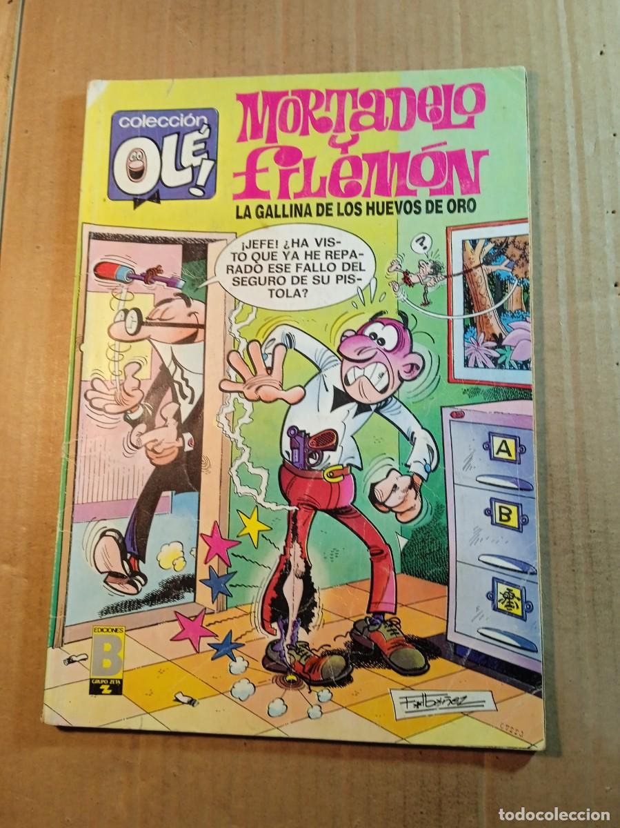Tebeos: TEBEO DE OLE MORTADELO Y FILEMON EN LA GALLINA DE LOS HUEVOS DE ORO DEL A&Ntilde;O 1988 N&ordm; 126 - M. 79