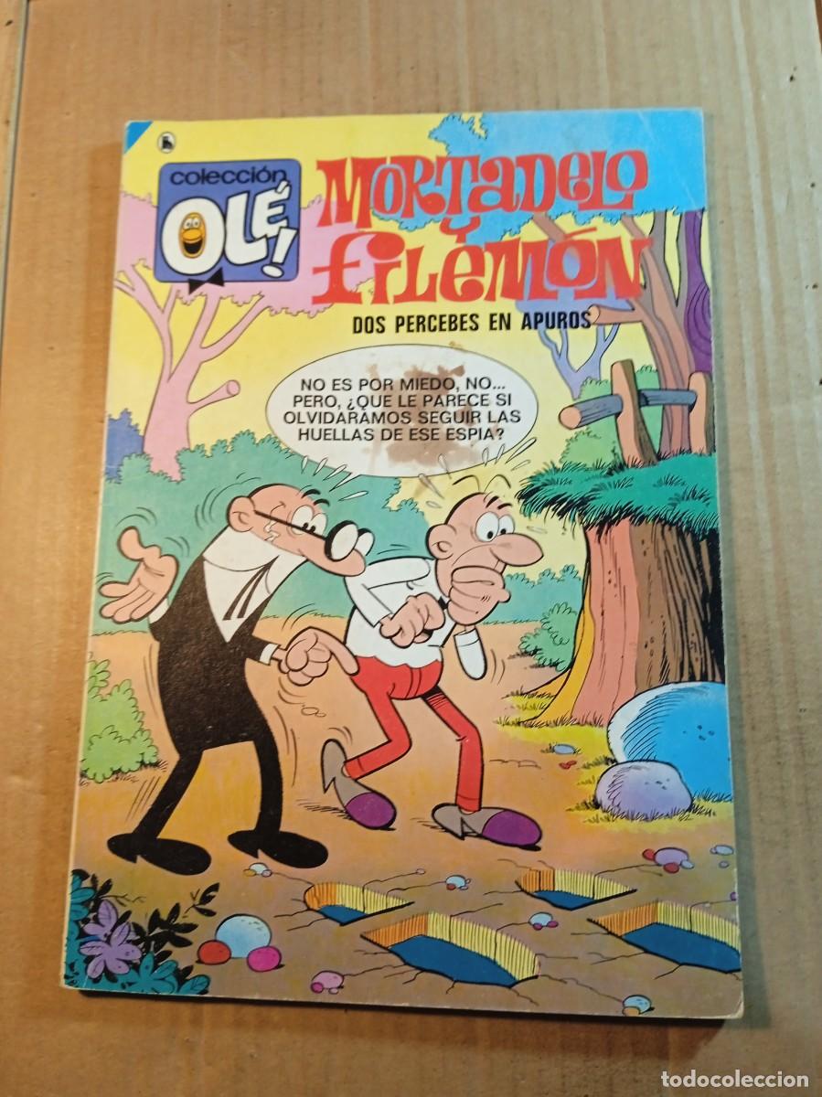 Tebeos: TEBEO DE OLE MORTADELO Y FILEMON EN DOS PERCEBES EN APUROS DEL A&Ntilde;O 1986 N&ordm; 79