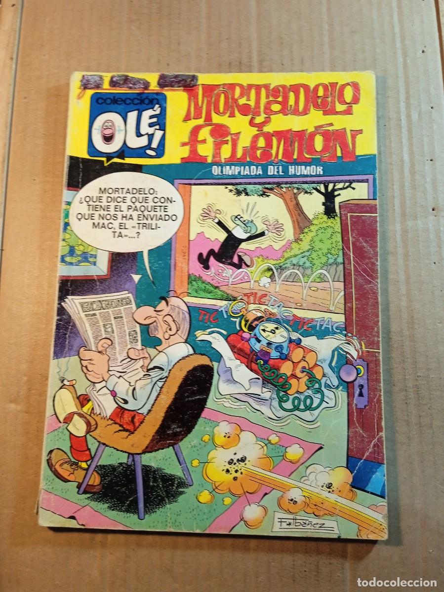 Tebeos: TEBEO DE OLE MORTADELO Y FILEMON EN OLIMPIADA DEL HUMOR DEL A&Ntilde;O 1975 N&ordm; 94 NUMERO EN EL LOMO