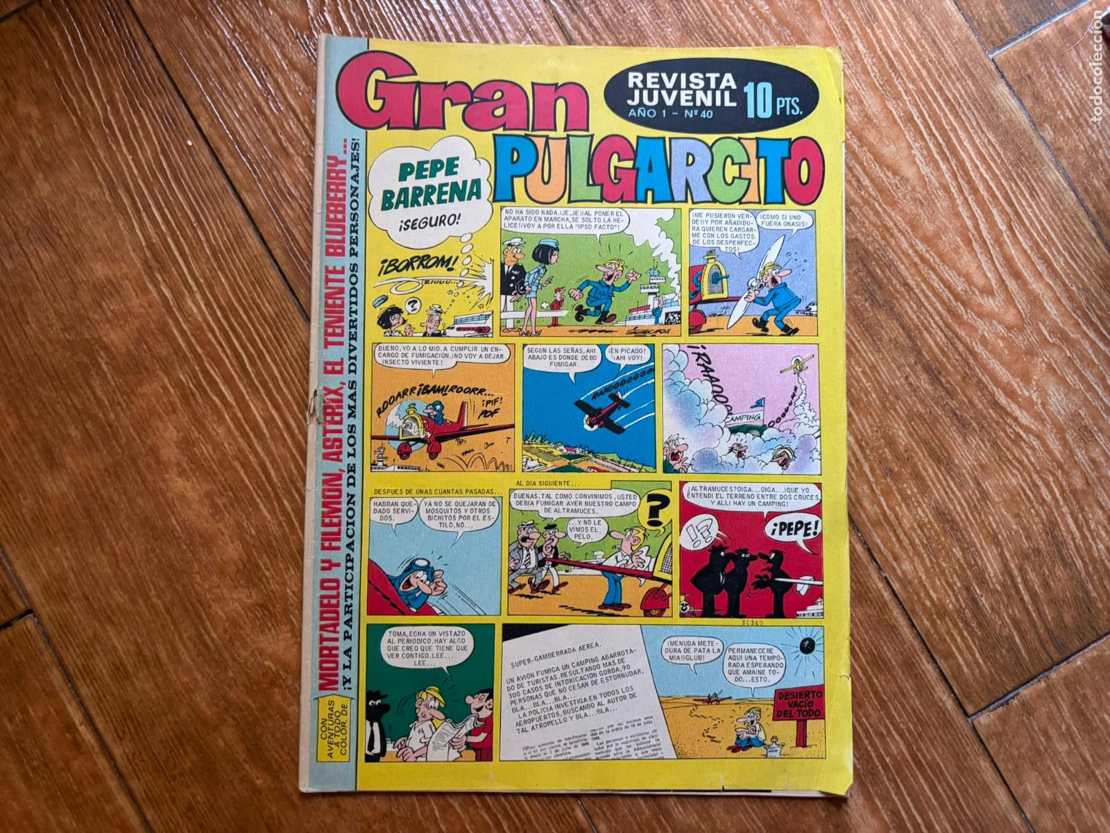 Comics: GRAN PULGARCITO N&ordm; 40 EDITORIAL BRUGUERA