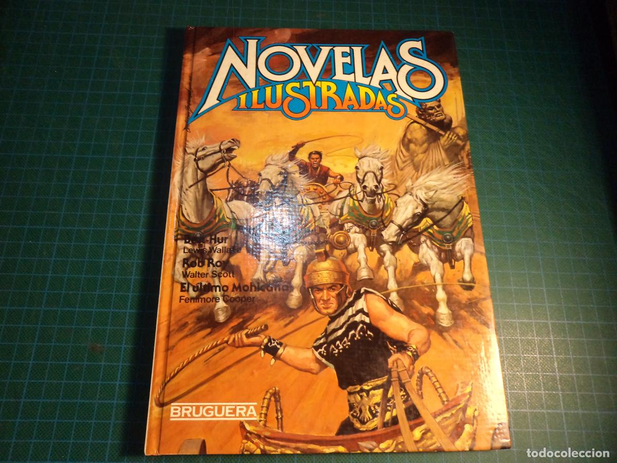 Tebeos: Novelas ilustradas. N&ordm; 10. Bruguera 1&ordf; edicion.