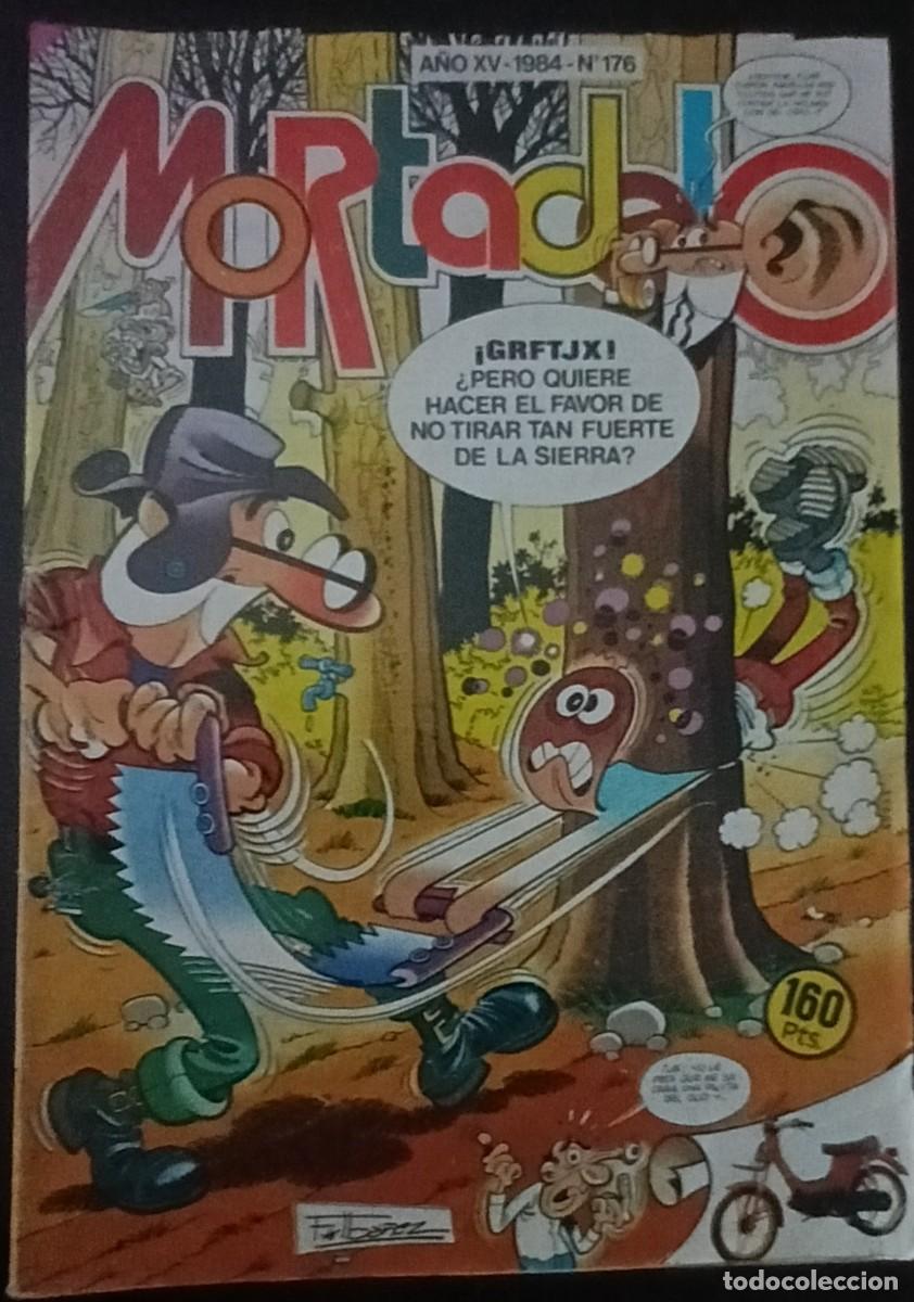 Tebeos: MORTADELO-BRUGUERA- N&ordm; 176 -SUPERL&Oacute;PEZ-CAPIT&Aacute;N PANTERA-1984+P&Oacute;STER-CORRECTO-DIF&Iacute;CIL-VEA-1598